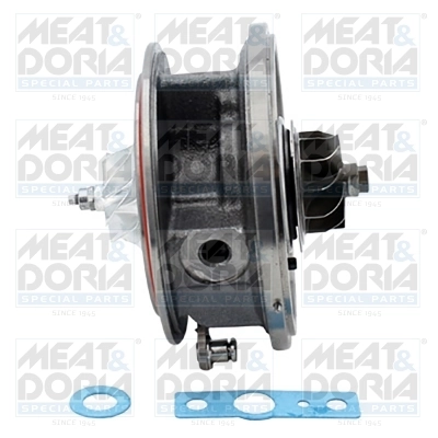 Core assembly, turbocharger